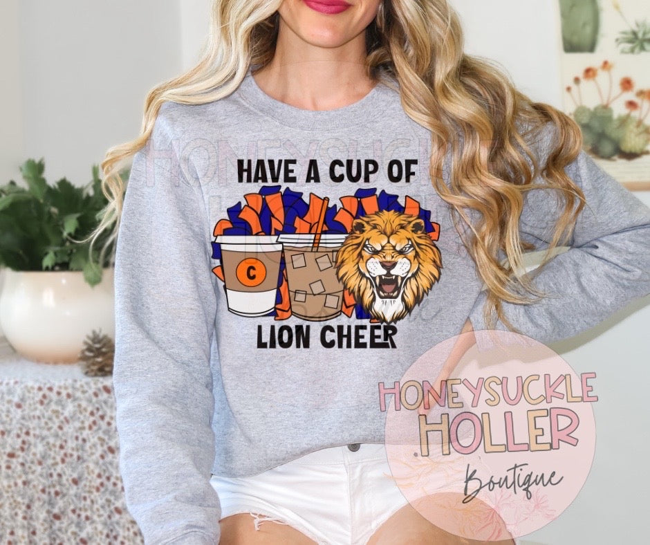 Have a cup of Lions cheer