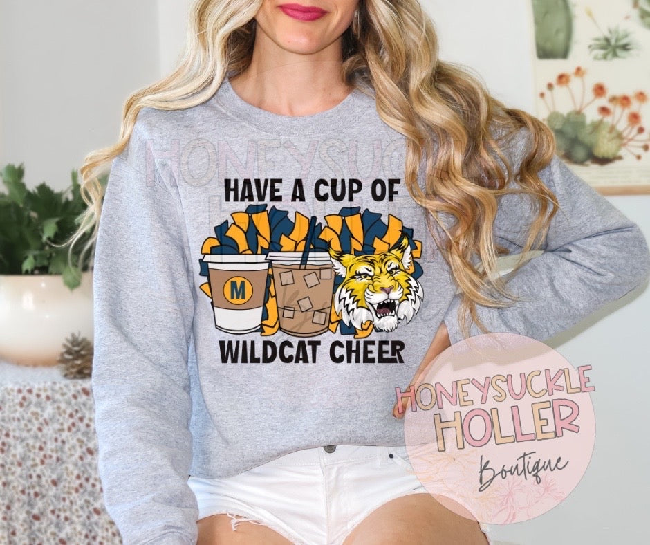 Have a cup of Wildcat cheer