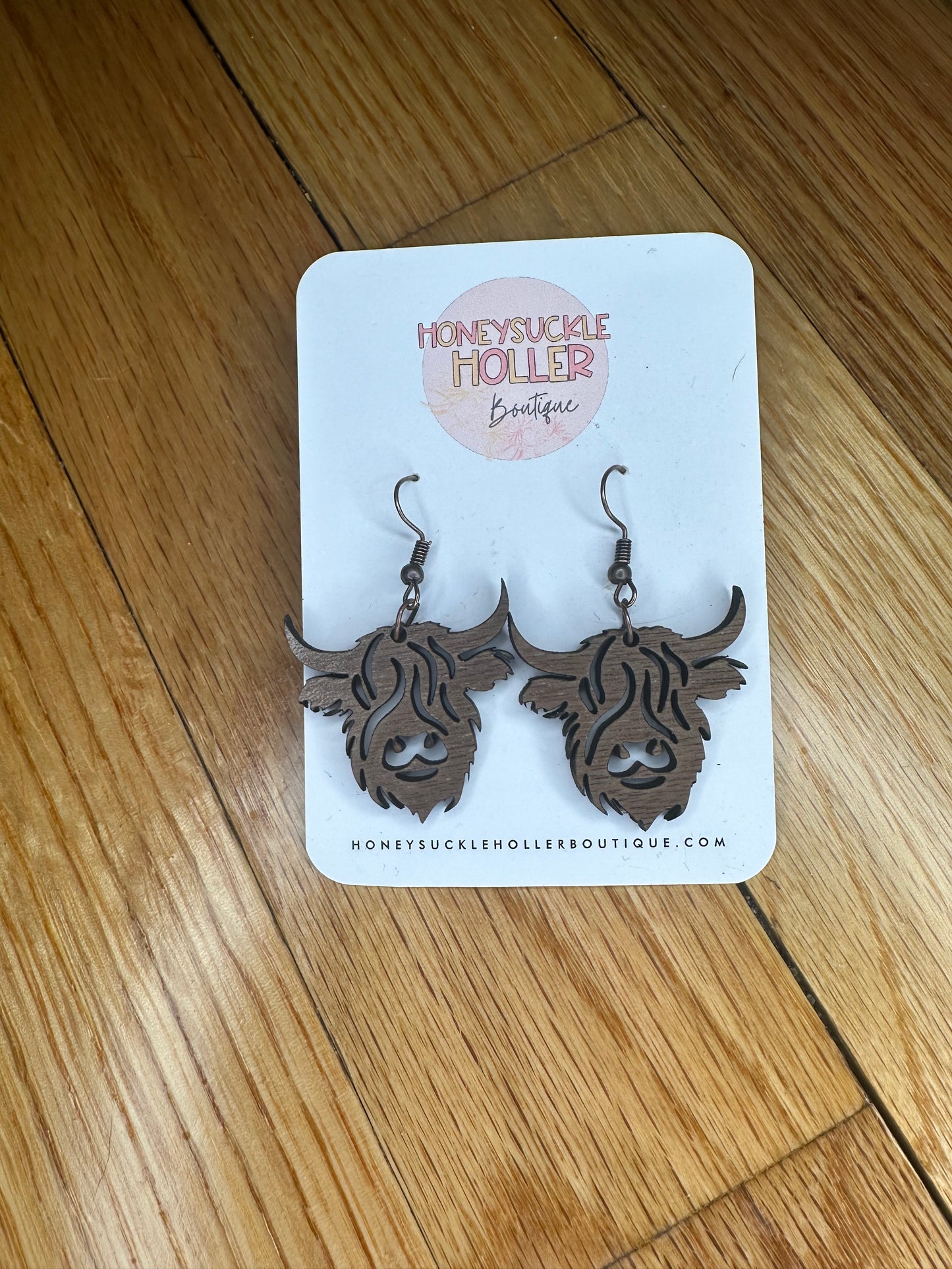 Highland Cow Earrings