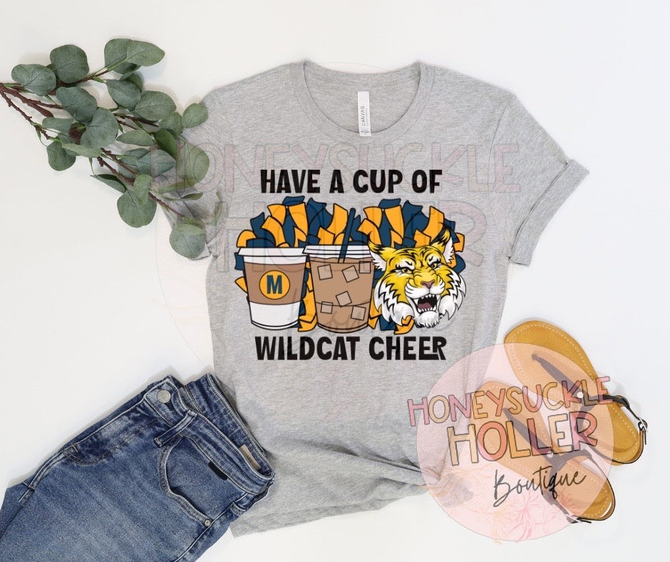 Have a cup of Wildcat cheer