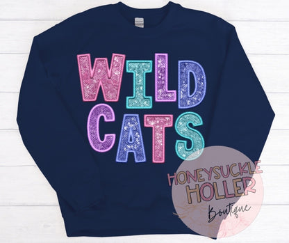 Cotton Candy Color Wildcats