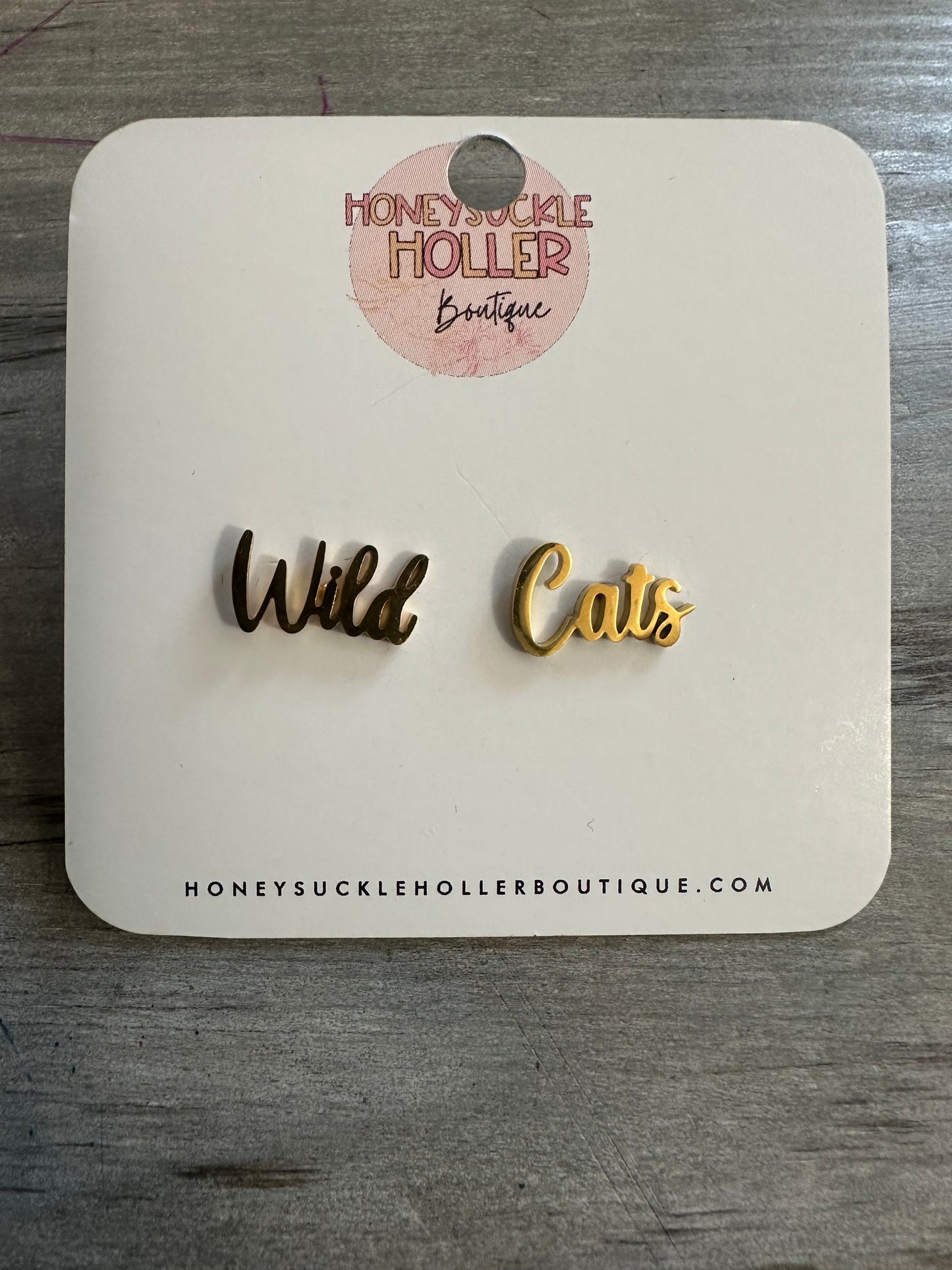 Wildcats Earrings