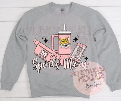 Pink Wildcats Boujee Sports Mom