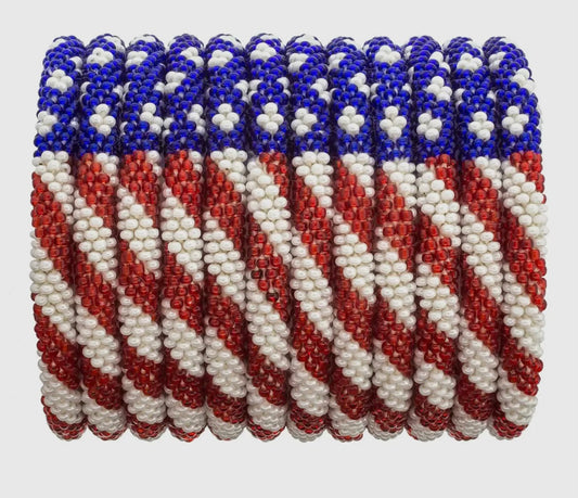 USA Roll On Bracelet