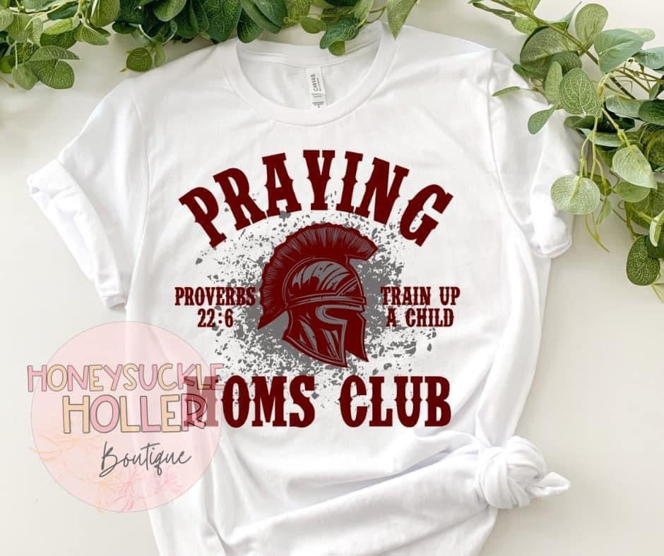 Praying Moms Club Centurions White Shirt