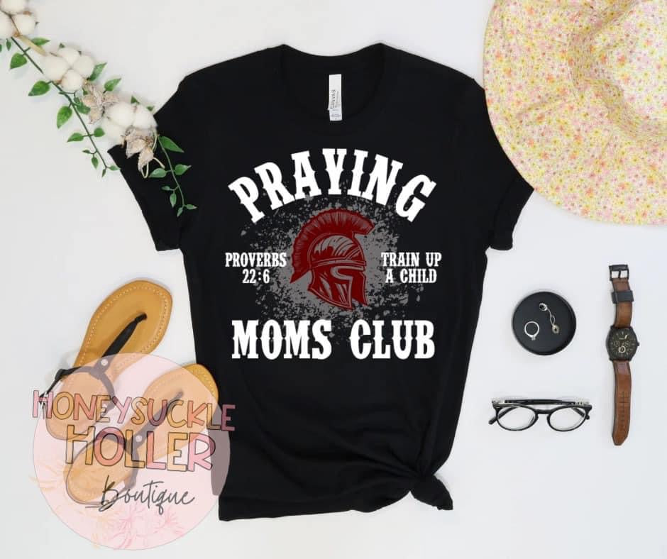 Praying Moms Club Centurions Black Shirt