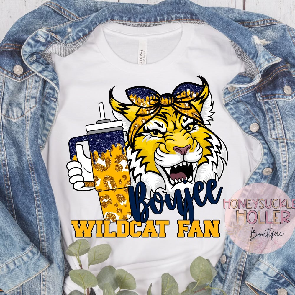 Leopard Glam Boujee Wildcat Fan