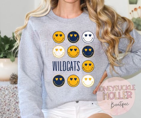 Wildcat Happy Face