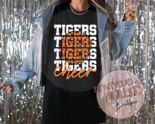 Stacked Tigers Cheer