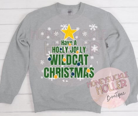 Holly Jolly Wildcat Christmas