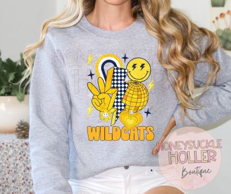 Trendy Retro Wildcats