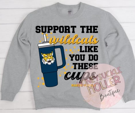 Support the Wildcats like these Cups